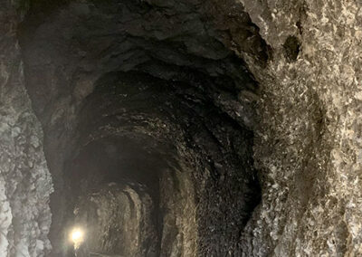 Nachprofiliertes Tunnelgewölbe